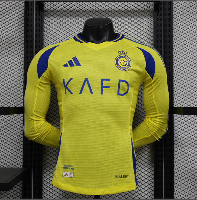 AL-NASSR Home t-shirt, short and long sleeve.